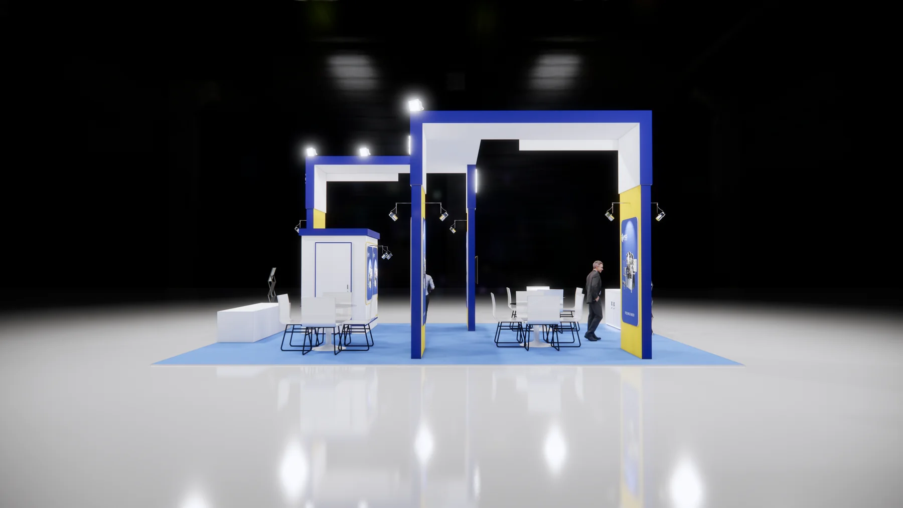 MCS industrial solutions exhibition booth - view 5